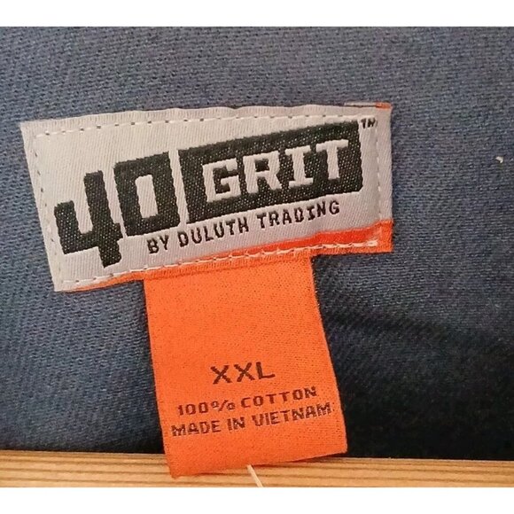 Duluth Trading 40 Grit Cotton Twill Shirt Jacket - Picture 5 of 9